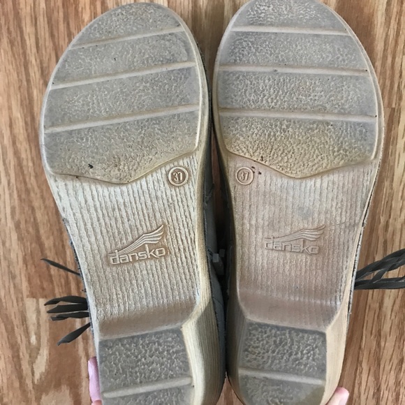 COPY - Dansko Markie Fringe nubuck leather booties - Picture 6 of 6